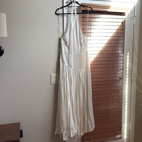 Alexis Saab White Midi Dress Small - Picture 4 of 8